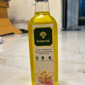 Svarogya Hydraulic Cold Pressed Groundnut Oil - 1 L